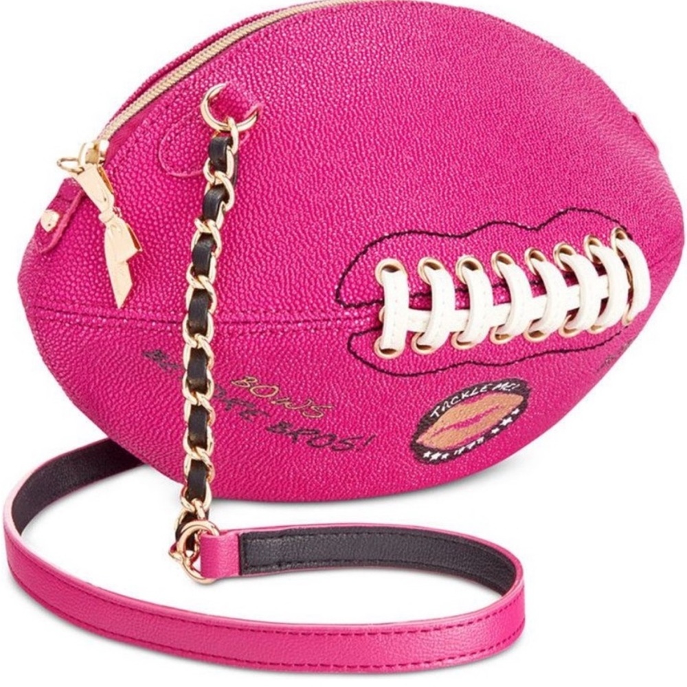 Betsey Johnson Football purse